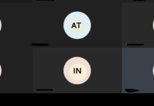 Students behind screens